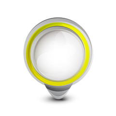 Vector abstract glossy buttons