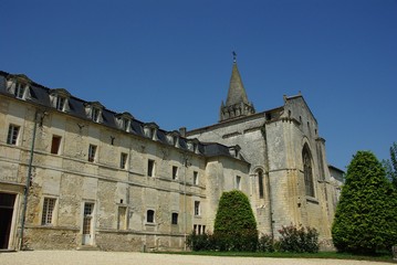 Fototapeta na wymiar Abbaye de Bassac