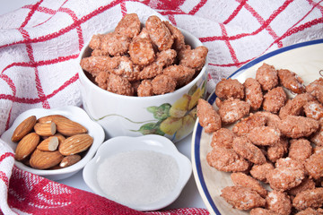 Mandorle caramellate