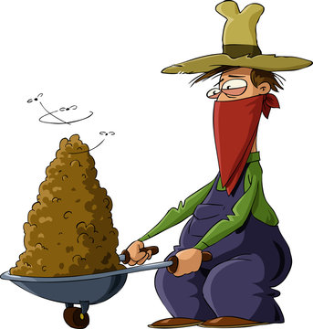 Man With Manure