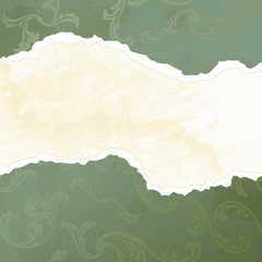 Grungy Victorian wallpaper banner