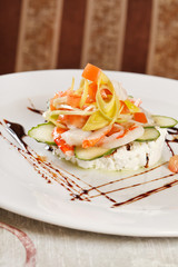 salad with cottage cheese