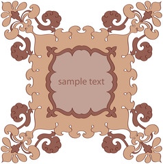 Frame border design