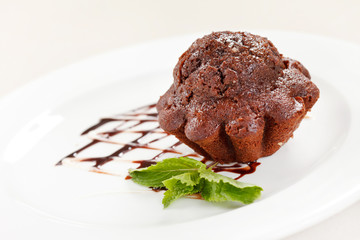 Chocolate muffin