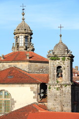 St Paio de Antealtares monastery in santiago, spain