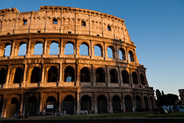 Fototapeta na wymiar Koloseum - Rzym