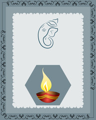 Diwali  Ganesha Greeting