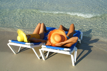 Paar im Urlaub