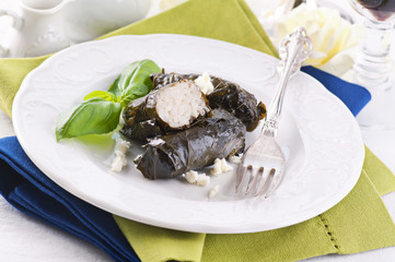 Dolma mit Feta