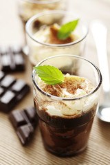 chocolate mousse