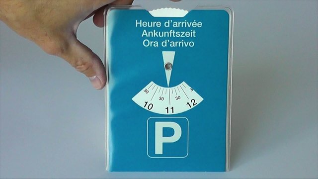 Disque europ&eacute;en de stationnement