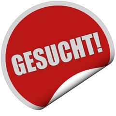 Sticker rot rund curl unten GESUCHT!