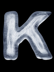 Eis Buchstabe K
