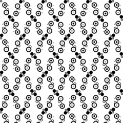 Seamless polka dots pattern
