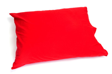 red pillow