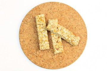 Drei Müsliriegel
