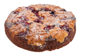 Assortment of bread and pastry composed on the table