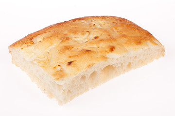 Assortment of bread and pastry composed on the table