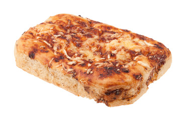 Assortment of bread and pastry composed on the table