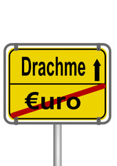 Schild Drachme