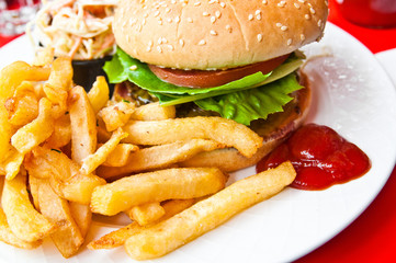Cheese burger