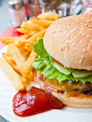 Cheese burger