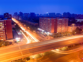 traffic junction and viaduct