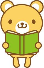くま　読書