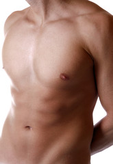 Fototapeta premium Defined male body