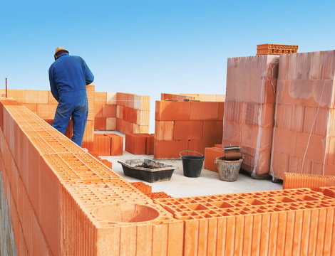 Chantier de ma&ccedil;onnerie