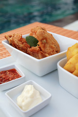 crispy fried chicken