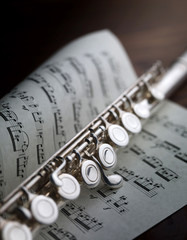 flute and music score © angelo.gi
