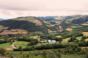 Fototapeta na wymiar Krajobraz Haut Languedoc