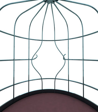broken bird cage Stock Illustration | Adobe Stock