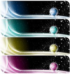 Collection of world banners © Alberto Masnovo