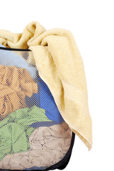Naklejka premium Basket of laundry
