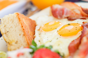 Delicious breakfast