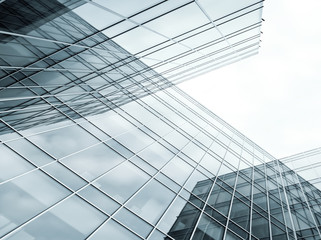 contemporary striped black texture of glass architecture