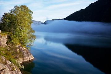 Fototapeta na wymiar Lake in Norway