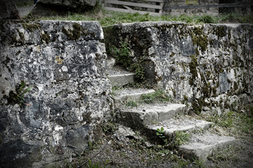 old stairway