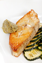 fish with vegetables