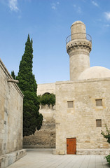 Fototapeta na wymiar mosque in baku azerbaijan