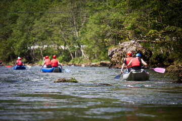 white water rafting