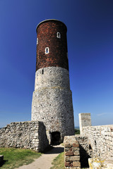 Naklejka premium architecture, castle, checiny, fortification, historical