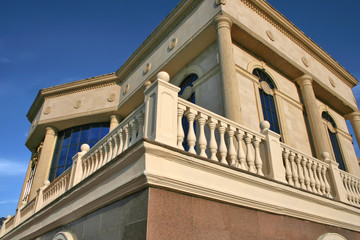 Fototapeta na wymiar building and balustrade
