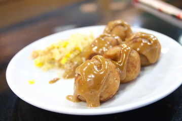 japan food takoyaki