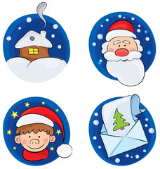 A set of backgrounds 