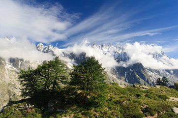 Les Grandes Jorasses - Mont Blanc