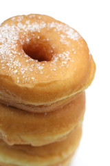 ciambelle dolci con zucchero