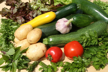 Fresh vegetables